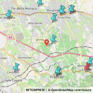 Mappa Via Casal di Mario, 00044 Frascati RM, Italia (3.50077)