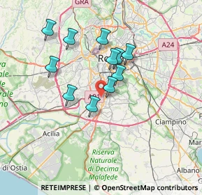 Mappa Piazza Gandhi, 00144 Roma RM, Italia (6.24273)