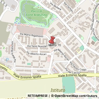 Mappa Via Tazio Nuvolari, 173, 00142 Roma, Roma (Lazio)