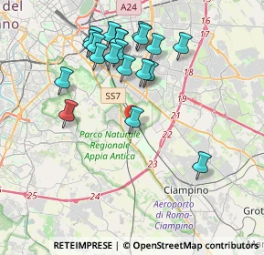 Mappa Via del Calicetto, 00178 Roma RM, Italia (4.15)