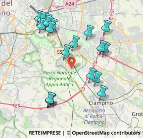 Mappa Via del Calicetto, 00178 Roma RM, Italia (4.45)