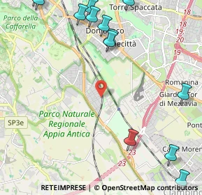 Mappa Via del Calicetto, 00178 Roma RM, Italia (3.28)