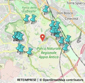 Mappa Via degli Eugenii, 00178 Roma RM, Italia (2.126)