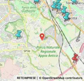 Mappa Via degli Eugenii, 00178 Roma RM, Italia (3.36)