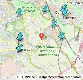 Mappa Via degli Eugenii, 00178 Roma RM, Italia (2.63417)