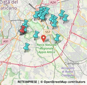 Mappa Via degli Eugenii, 00178 Roma RM, Italia (4.0975)