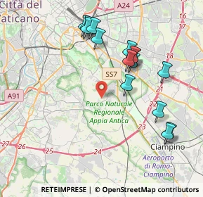 Mappa Via degli Eugenii, 00178 Roma RM, Italia (4.294)