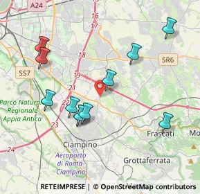 Mappa Via di Tor Vergata, 00178 Roma RM, Italia (4.15364)