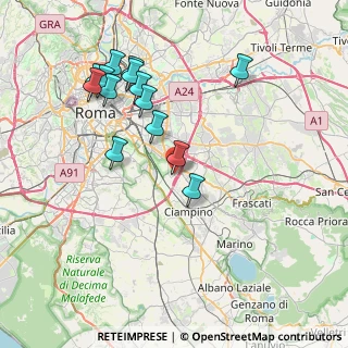 Mappa Del, 00173 Roma RM, Italia (8.335)