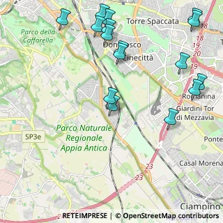 Mappa Via Corigliano Calabro, 00178 Roma RM, Italia (2.83)