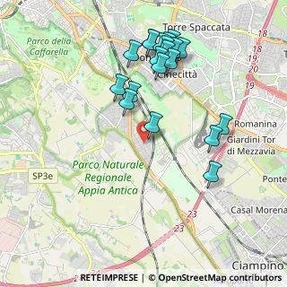 Mappa Via Corigliano Calabro, 00178 Roma RM, Italia (2.186)