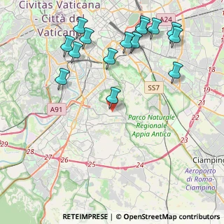 Mappa Via Tazio Nuvolari, 00142 Roma RM, Italia (5.348)