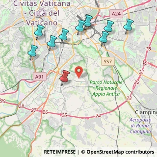 Mappa Via Tazio Nuvolari, 00142 Roma RM, Italia (5.25273)
