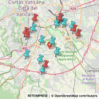 Mappa Via Tazio Nuvolari, 00142 Roma RM, Italia (4.2565)