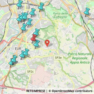 Mappa Via Tazio Nuvolari, 00142 Roma RM, Italia (3.09941)