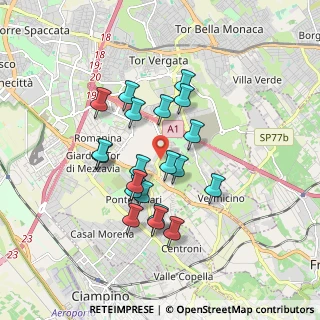 Mappa Via di Tor Vergata, 00173 Roma RM, Italia (1.5995)