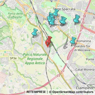 Mappa Via Taurianova, 00178 Roma RM, Italia (2.28417)