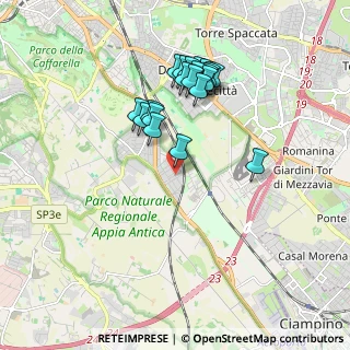 Mappa Via Taurianova, 00178 Roma RM, Italia (1.8025)