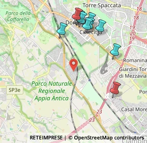 Mappa Via Taurianova, 00178 Roma RM, Italia (2.39909)