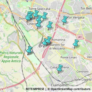 Mappa Via San Nicola dell'Alto, 00173 Roma RM, Italia (2.20533)