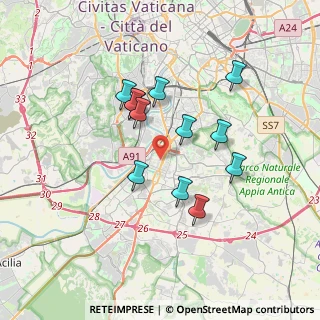 Mappa Della, 00144 Roma RM, Italia (3.19917)