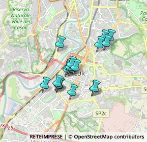 Mappa P.le Luigi Sturzo n. 15 –, 00144 Roma RM, Italia (1.32611)