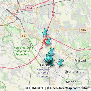 Mappa Via Ettore Manni, 00173 Roma RM, Italia (3.40833)