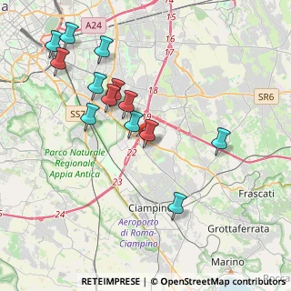 Mappa Via Ettore Manni, 00173 Roma RM, Italia (4.33846)