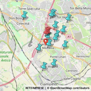 Mappa Via Ettore Manni, 00173 Roma RM, Italia (1.7825)