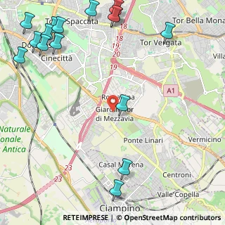 Mappa Via Ettore Manni, 00173 Roma RM, Italia (3.50625)