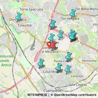 Mappa Via Ruggero Jacobbi, 00173 Roma RM, Italia (2.0005)