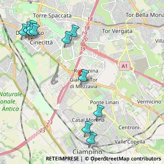 Mappa Via Ettore Manni, 00173 Roma RM, Italia (3.01091)