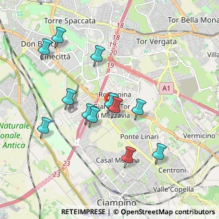 Mappa Via Ettore Manni, 00173 Roma RM, Italia (1.94417)