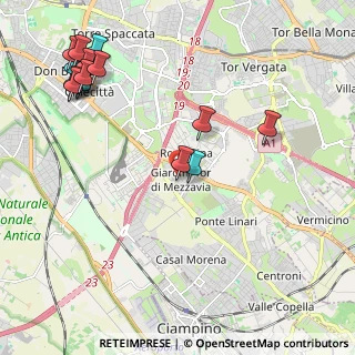 Mappa Via Ettore Manni, 00173 Roma RM, Italia (2.79667)