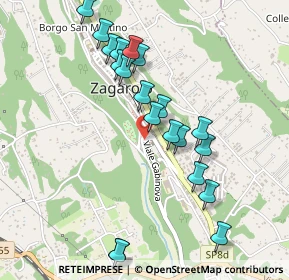 Mappa Piazza Santa Maria, 00030 Zagarolo RM, Italia (0.5135)