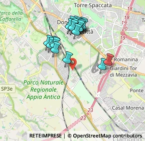 Mappa Via San Giovanni in Fiore, 00178 Roma RM, Italia (1.8235)