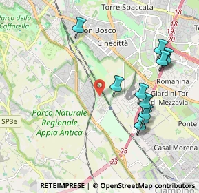 Mappa Via San Giovanni in Fiore, 00178 Roma RM, Italia (2.21583)