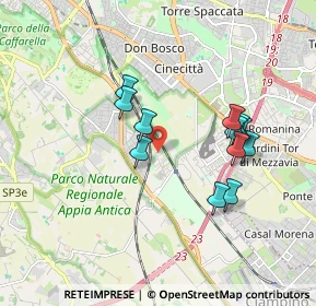 Mappa Via San Giovanni in Fiore, 00178 Roma RM, Italia (1.7)