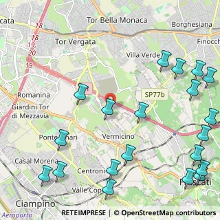 Mappa Via delle Vigne di Passo Lombardo, 00133 Roma RM, Italia (3.306)