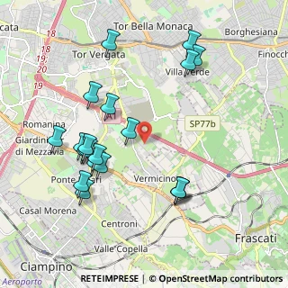Mappa Via delle Vigne di Passo Lombardo, 00133 Roma RM, Italia (2.2095)