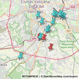 Mappa Viale dell'Urbanistica, 00144 Roma RM, Italia (4.02533)