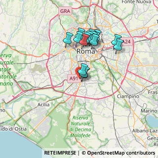 Mappa Viale dell'Astronomia, 00144 Roma RM, Italia (6.7175)