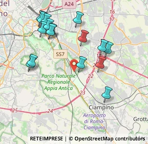 Mappa Via Carfizzi, 00178 Roma RM, Italia (4.43313)