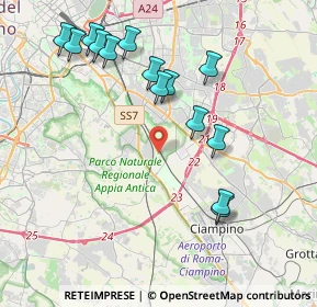 Mappa Via Carfizzi, 00178 Roma RM, Italia (4.48857)