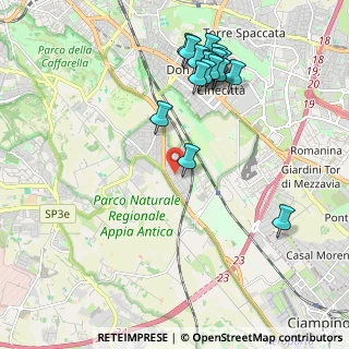 Mappa Via Siderno, 00178 Roma RM, Italia (2.34333)