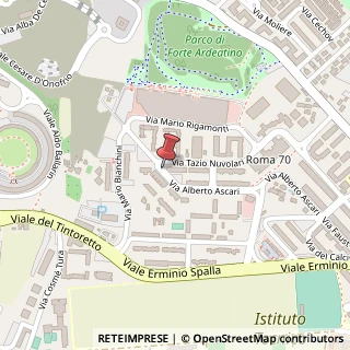 Mappa Via Alberto Ascari,  273, 00142 Roma, Roma (Lazio)