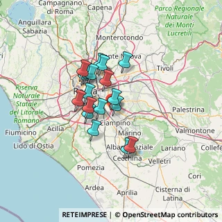 Mappa Via del Casale Revori, 00173 Roma RM, Italia (10.35667)