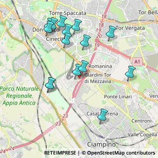 Mappa Via del Casale Revori, 00173 Roma RM, Italia (2.25333)