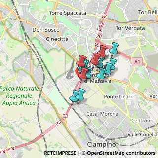 Mappa Via del Casale Revori, 00173 Roma RM, Italia (1.05063)