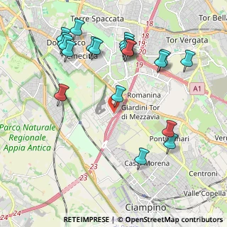 Mappa Via del Casale Revori, 00173 Roma RM, Italia (2.4795)